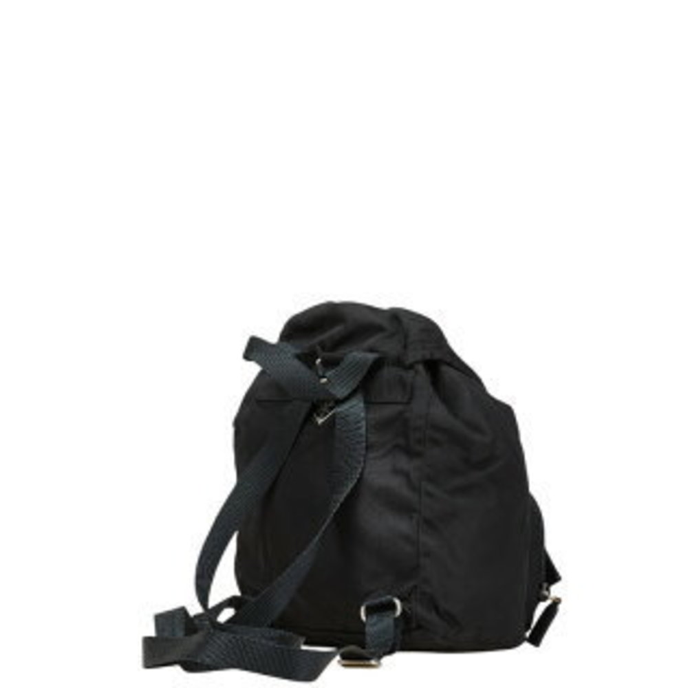Prada Triangle Backpack Black Nylon - image 2